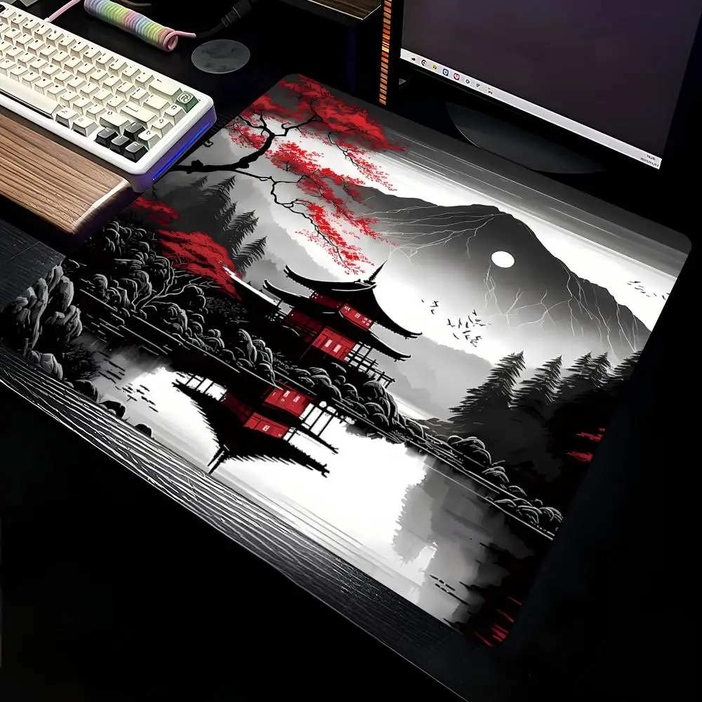 

Red Maple and the Attic Gaming Mouse Pad Desk Mat Non-Slip 40X45CM mousepads with Stitched Edge pc accessories Gaming mats