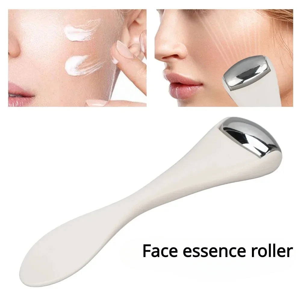 

Double-ended Stainless Steel Roller Eye Cream Stick Handheld Cold Compress Popsicle Massage Metal Roller Facial Treatment Tool