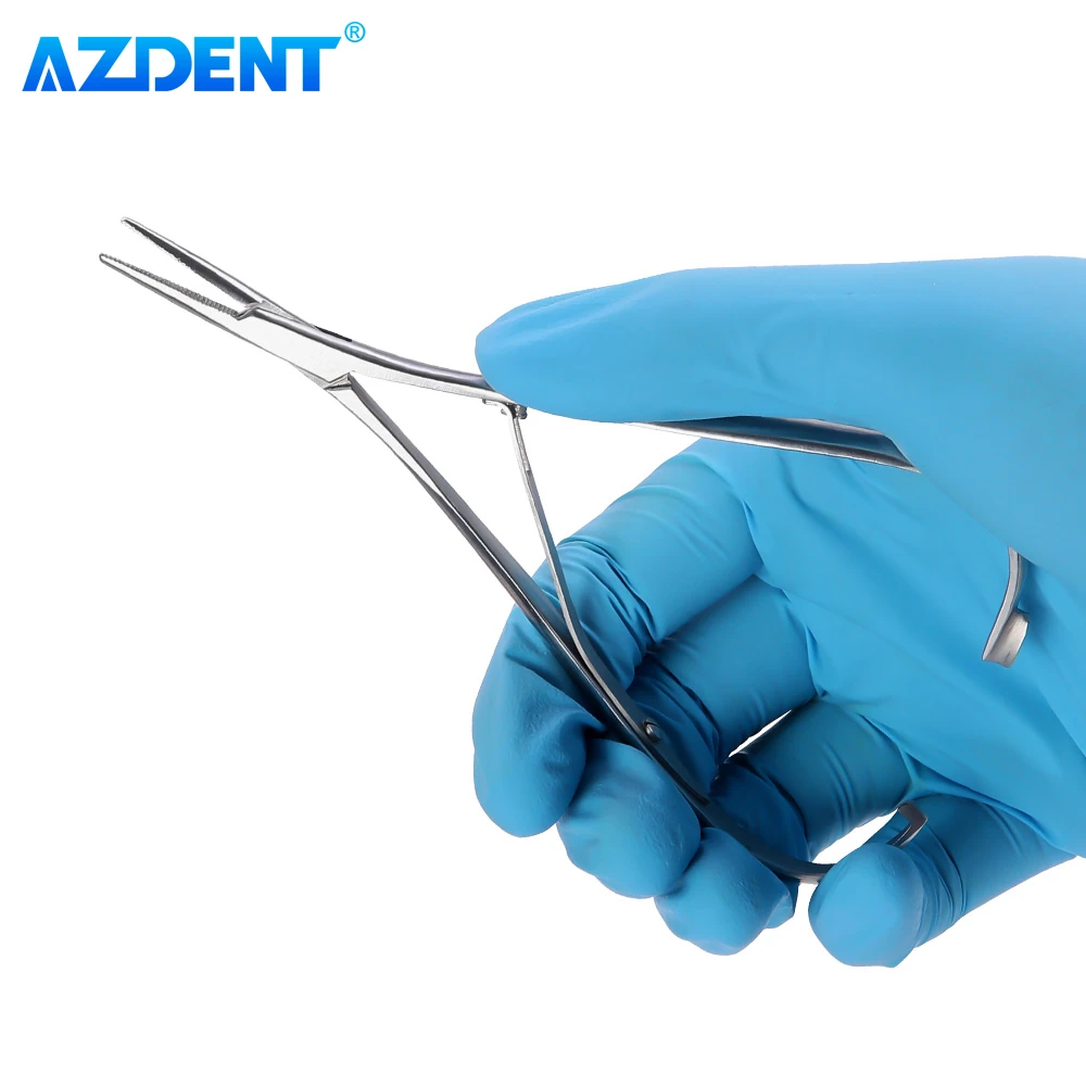 Dental Orthodontic Plier Ligature Tie Holder AZDENT Elastic Placement Dentistry Basic Instrument Tool for Dentists