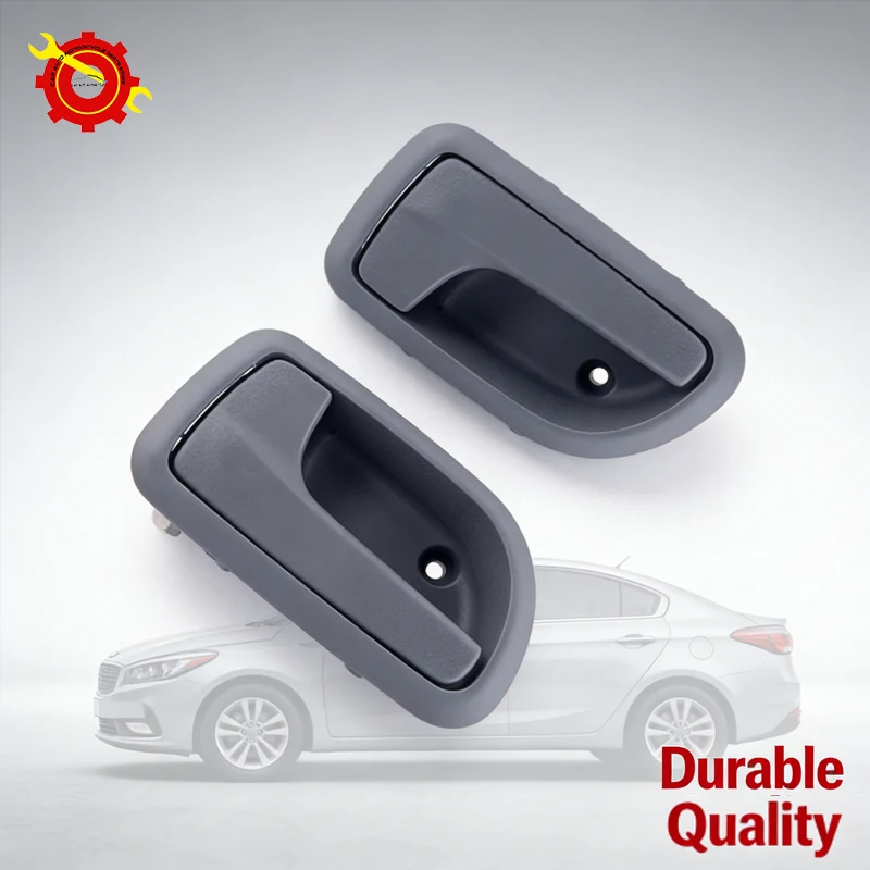 

Для Kia Picanto Morning 2008-2010: Внутренняя ручка двери OEM 82610-07010, ручка передней/задней двери 82620-07010, серая, аксессуар