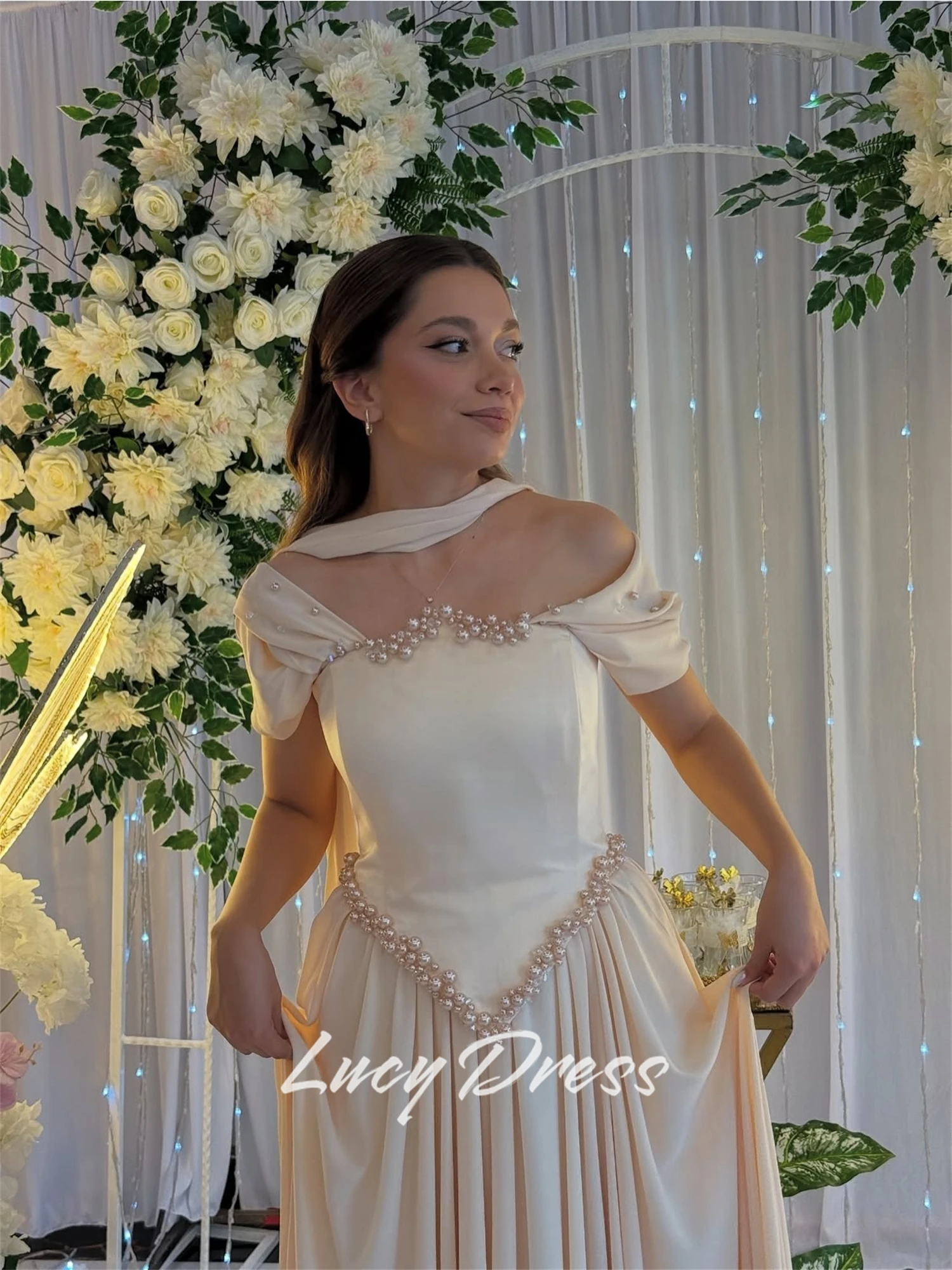 

Lucy Customized Special Occasion Dress Women Evening Dress for Wedding Guest Elegant Party Dresses Prom Dress Sharon Happy Dress