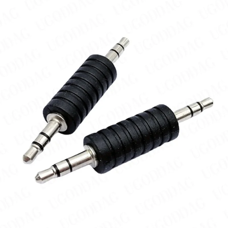 3.5Mm Jack Audio Adapter Voor Oortelefoon Mobiele Telefoon Mp3 3.5Mm Hoofdtelefoon Converter Mannelijke Naar Mannelijke Stekker Straight Jack Aux Connector