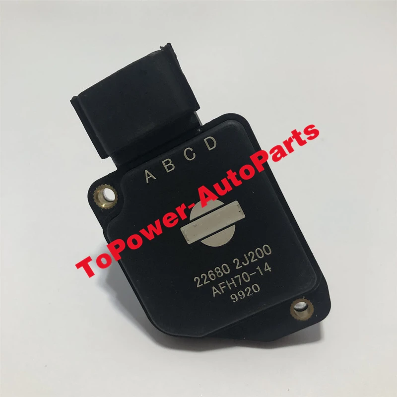 Mass Air Flow MAF Sensor 22680-2J200 AFH70-14 for Nnissan Navara Pathfinder Terrano Infinitii 226802J200 AFH7014
