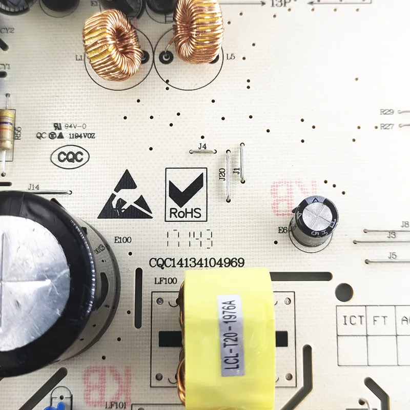 تستخدم لثلاجة ميديا لوحة الكمبيوتر BCD-527WGPZM BCD-508W لوحة إمداد الطاقة لوحة التحكم الرئيسي الخنزير ﻿