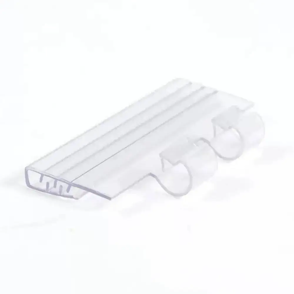 30 Stück PVC Selbstklebende POP-Schilderhalter Supermarkt-Regal Preisschild-Etiketten-Display-Clip – Detail 1
