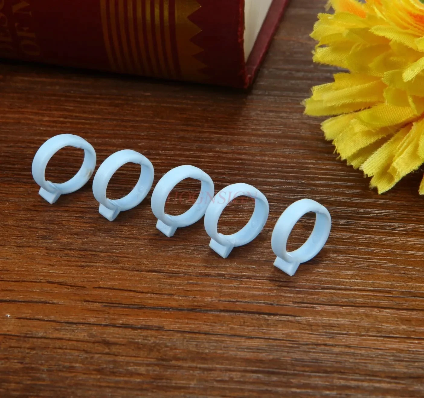 10pcs Colorful plastic loose leaf notebook binding ring, buckle ring, photo album binding ring, notebook binding ring