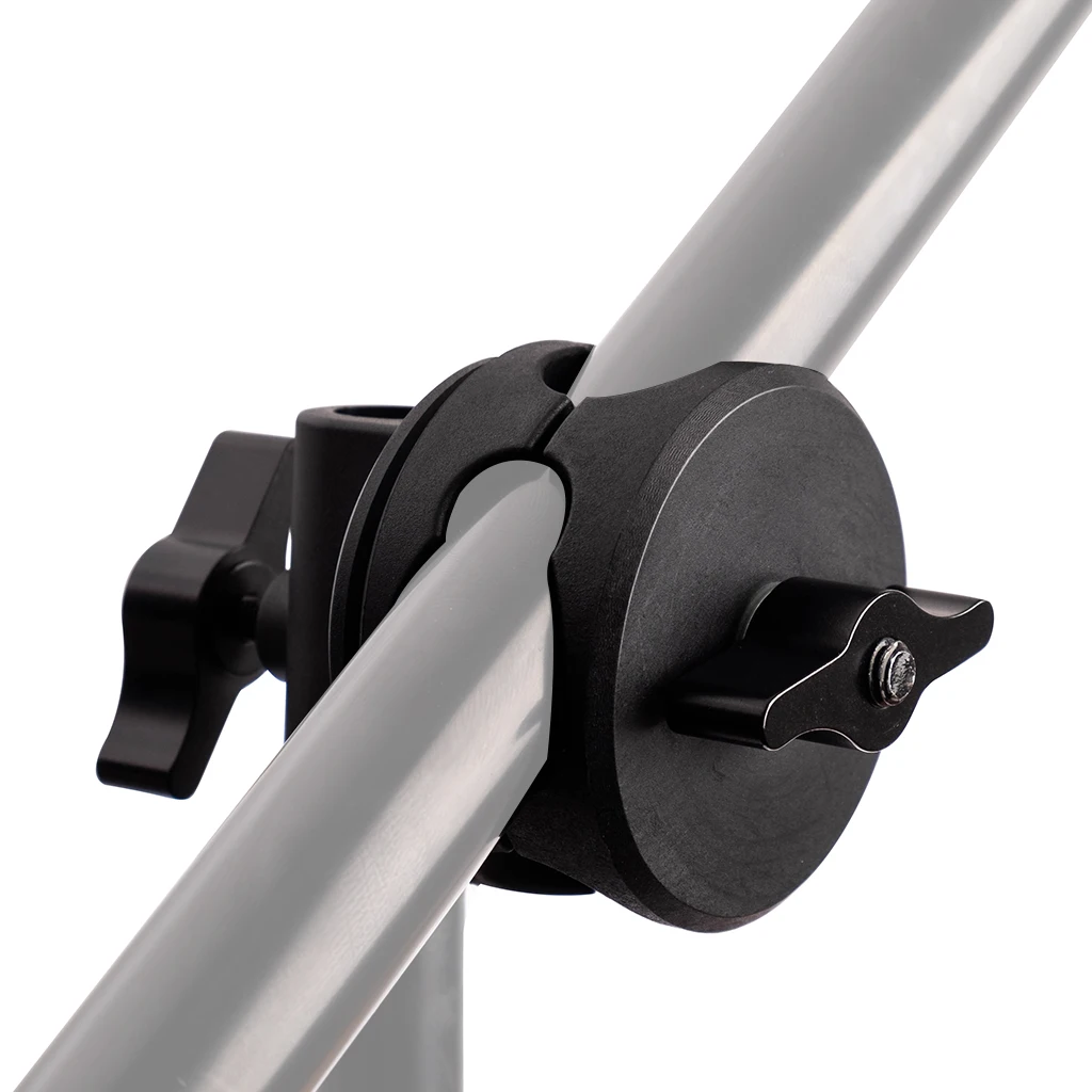 Schwenkbarer Kopf, Griffhalter, Halterung für Fotostudio, Verlängerung, Auslegerarm, Reflektor, Armstütze, Radklemme, Stecker, Fotografie-Stange – Detail 4