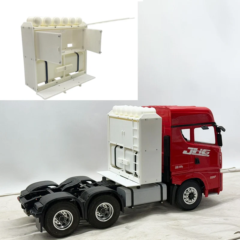 

3D Printing PLA Model Equipment Rack for 1/14 Tamiya RC Truck Trailer Tipper Scania Benz Actros Volvo MAN LESU DIY Upgrade Parts