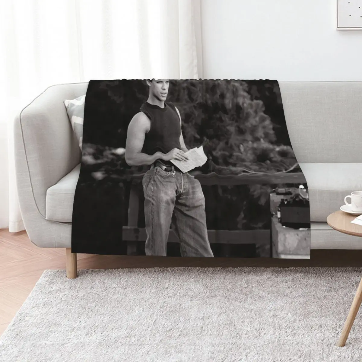 

Nick Kamen Throw Blanket Winter beds wednesday Fashion Sofas for winter Blankets