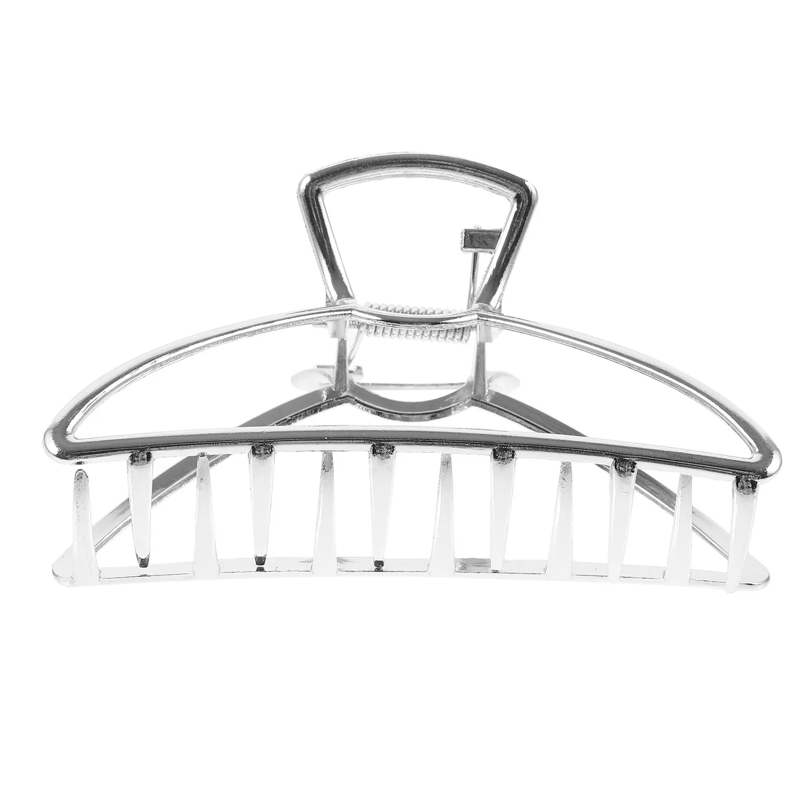 

Металлическая заколка-краб для волос: прочная, минималистичный дизайн, практичная, с надежным захватом, для женщин, подарок на день рождения, простые заколки для волос