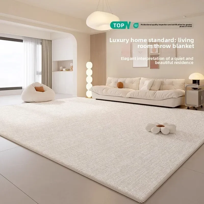 Ins Cream Wind Winter Warm Non-slip Soft No Crease Washed Back Carpet Bedroom Living Room Cloakroom Bedside Blanket