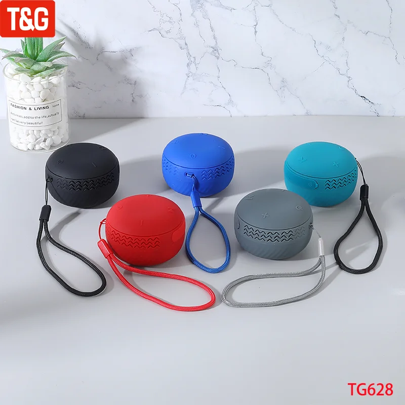 

T&G TG628 New Portable Speaker Wireless Bluetooth Speaker Bass Subwoofer Waterproof Outdoor Speaker Support FM Radio AUX TF USB