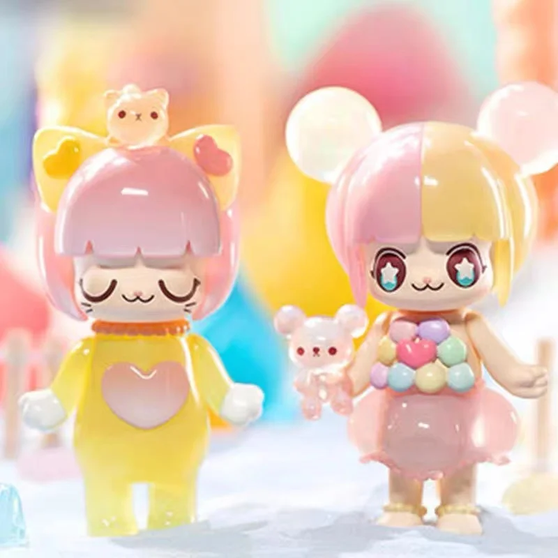 Kimmy & Miki Cartoon Dessert Party Series Blind Box Cute Hand-Made Gifts Around Fashion Play Surprise Toys