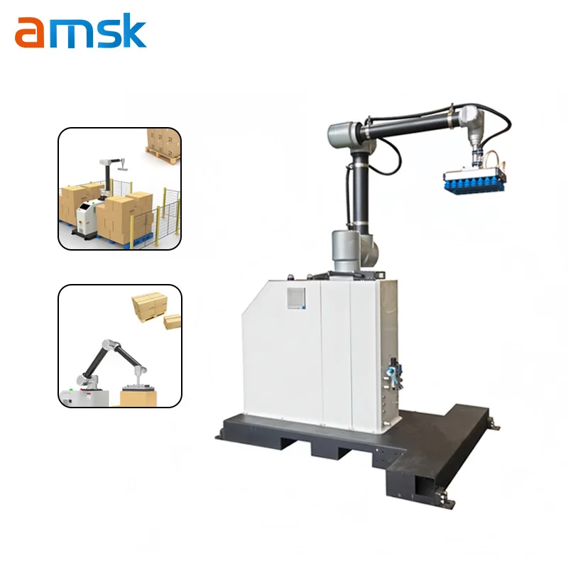 10Kg 20kg automatic palletizer, portable palletizer, stacker for cartons, boxes, bags