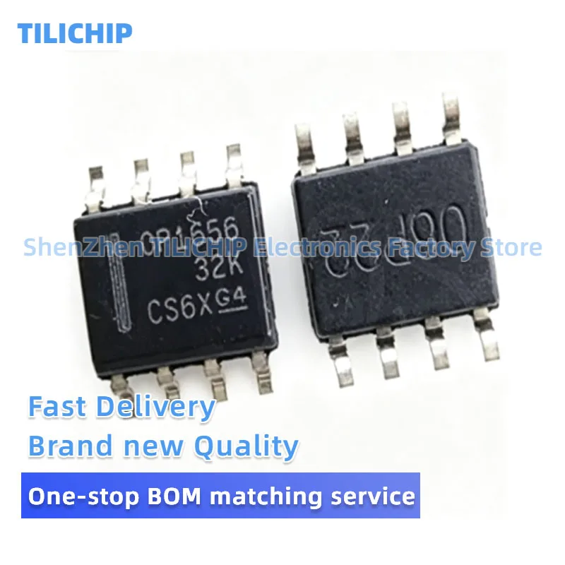 1PCS-5PCS-10PCS OPA656AU SOP8 Low Noise High Bandwidth JFET Operational Amplifier Chip