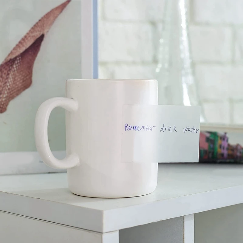 Transparent Sticky Note Pads-500Pcs Waterproof Self-Adhesive Pad,Sticky Notes For Reading,Home,Office,School