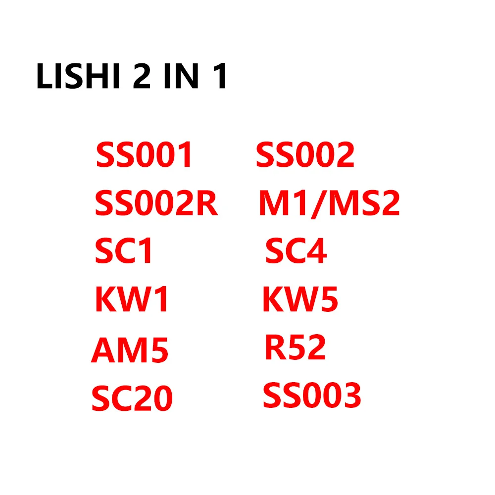Lishi 2-in-1 Decoder SS001 SS002pro KW1 KW5 SC1 SC4 R52 AM5 M1/MS2 SS002R SC20 – Detail 2