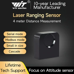 WitMotion WT53D Time-of-Flight (ToF) Laser Ranging Leakage Sensor,VL53L1X(4-400cm)Laser Distance Module, Built-in MCU Algorithm