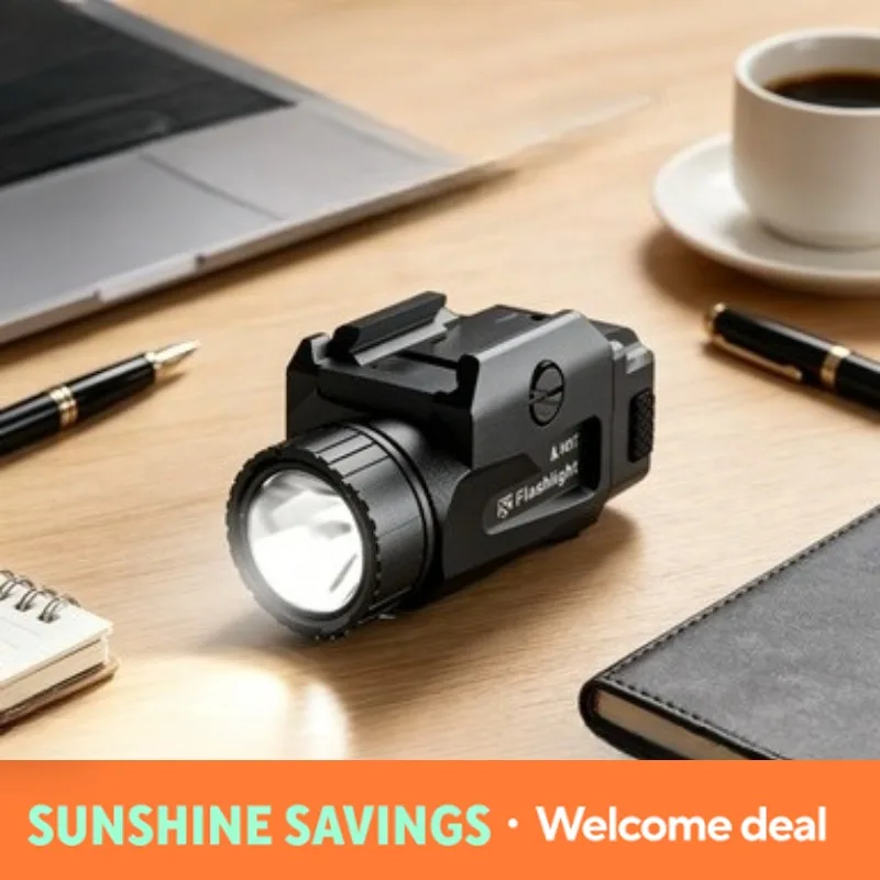 

Quick Release Rail Mount Handheld Light 800 Lumen Strong Brightness Multi Mode Outdoor Activity Lamp