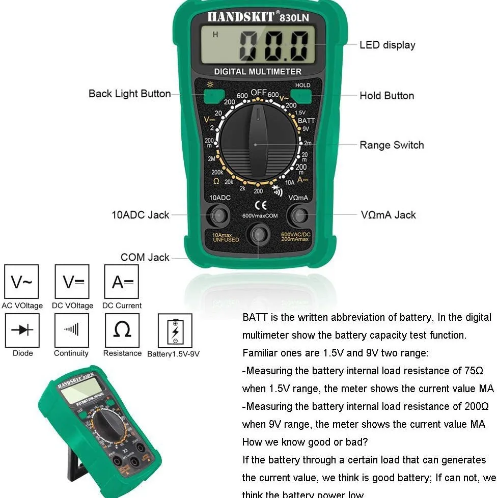 Juego de soldadura de soldador eléctrico, Kit de pistola de soldar de 110V, 220V, 60W con multímetro, Kit de herramientas de soldadura con pantalla Digital