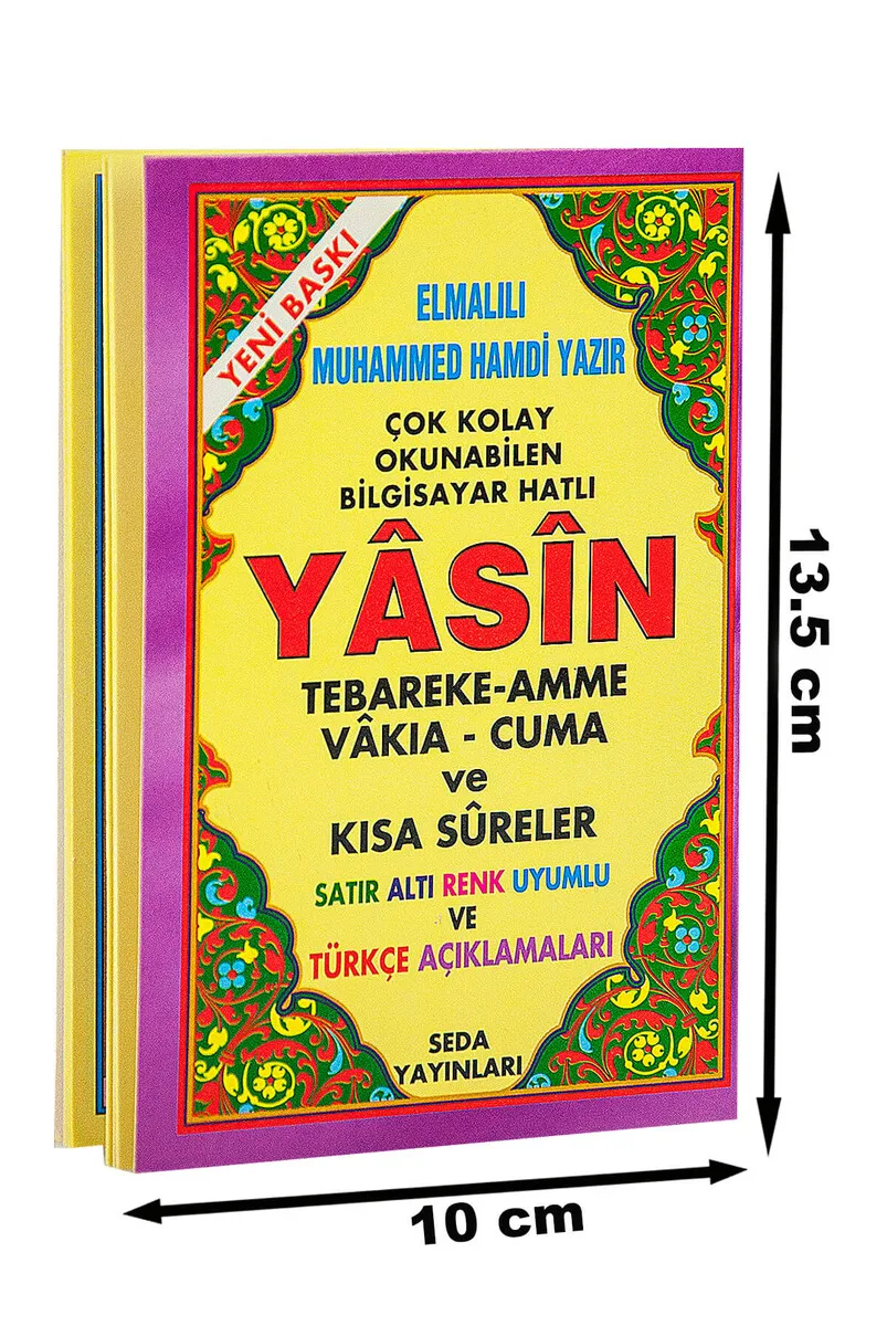 Line Six Mealli-Turkish Açıklamalı Pocket Size Yasin Book