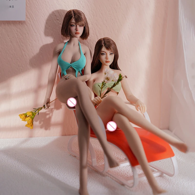 High Quality Female Sexy Silicone Doll 6/1 Adult Sex Doll Jelly Chest Realistic Doll Vagina Pussy Anus Big Buttocks