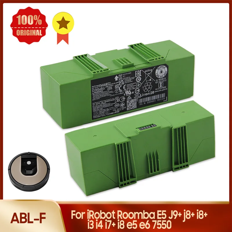 

Replacement Battery ABL-F For iRobot Roomba E5 J9+ j8+ i8+ i7+ i8 i3 i4 e5 e6 7550 High Quality Batteries 4460mAh