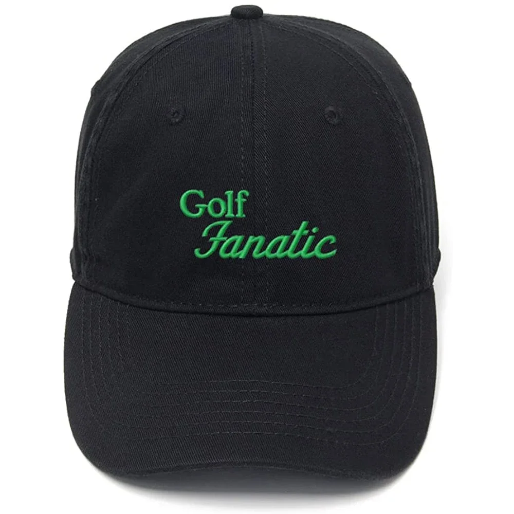 

Lyprerazy Men's Baseball Cap Golf Fannatic Embroidery Hat Cotton Embroidered Casual Baseball Caps