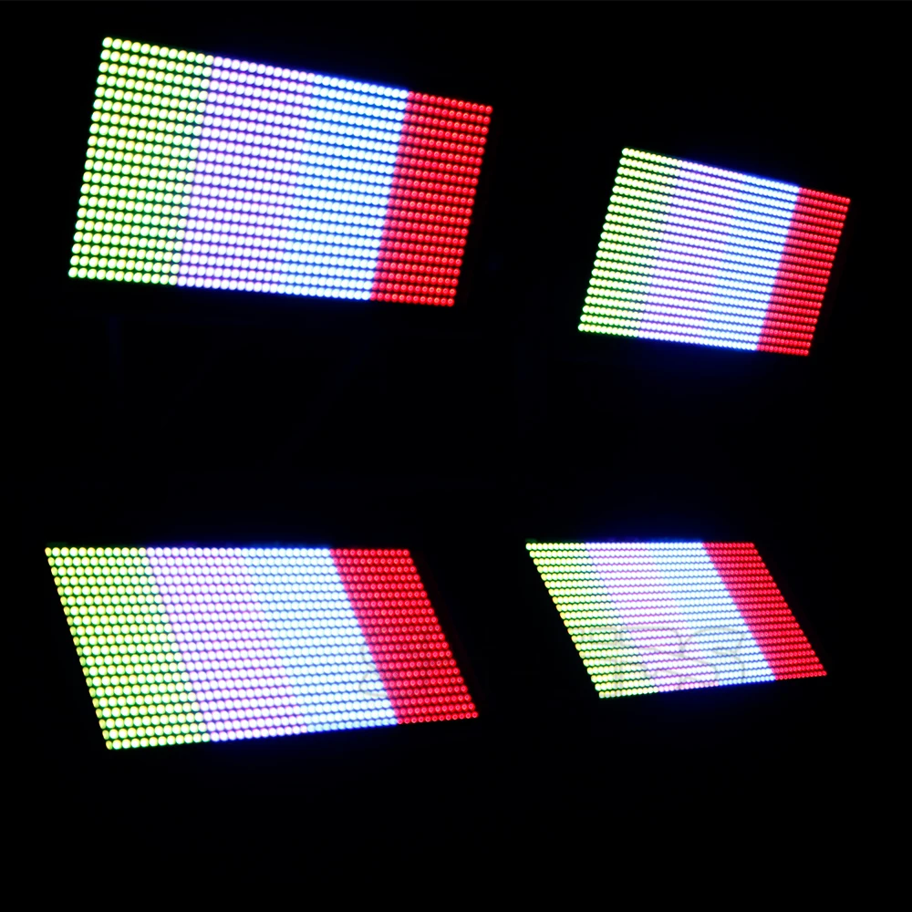 SHEHDS-Iluminación estroboscópica RGB para DJ, Club, concierto, espectáculo, escenario profesional, 200W