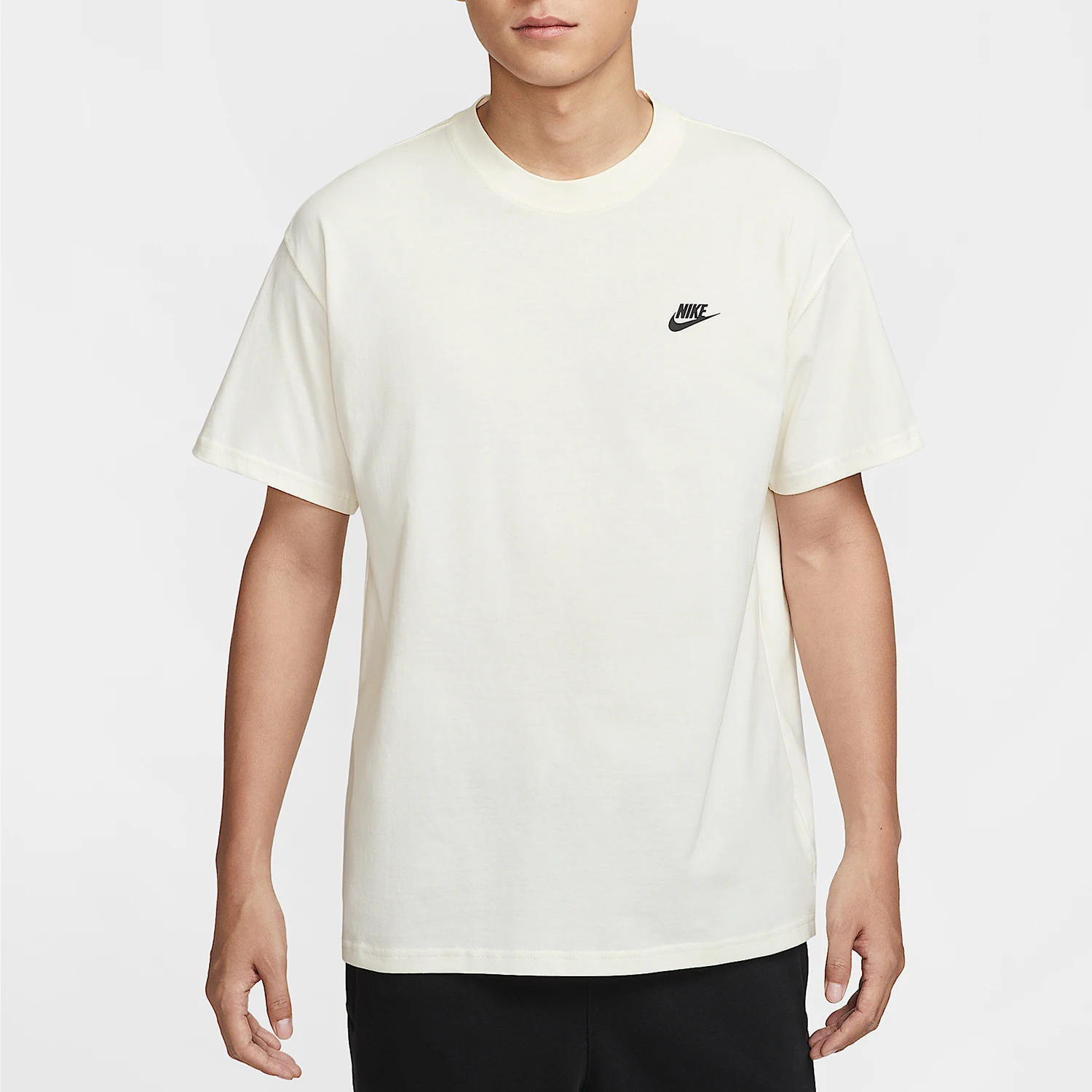 Nike genuine summer men's loose round neck basketball sports breathable short sleeved shirt IH2473-133
