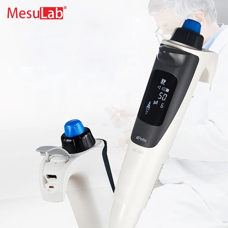 Mesulab Dpette Serie Lab Eenkanaals Pen Micro Automatische Digitale Elektronische Pipet