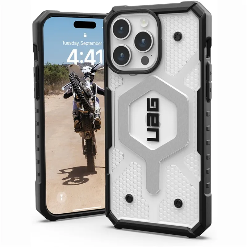 UAG Pathfinder Case For iPhone 15 Pro Max 15 Plus Built-in Magnet For Apple MagSafe Charging Rugged Dropproof Protective Cover