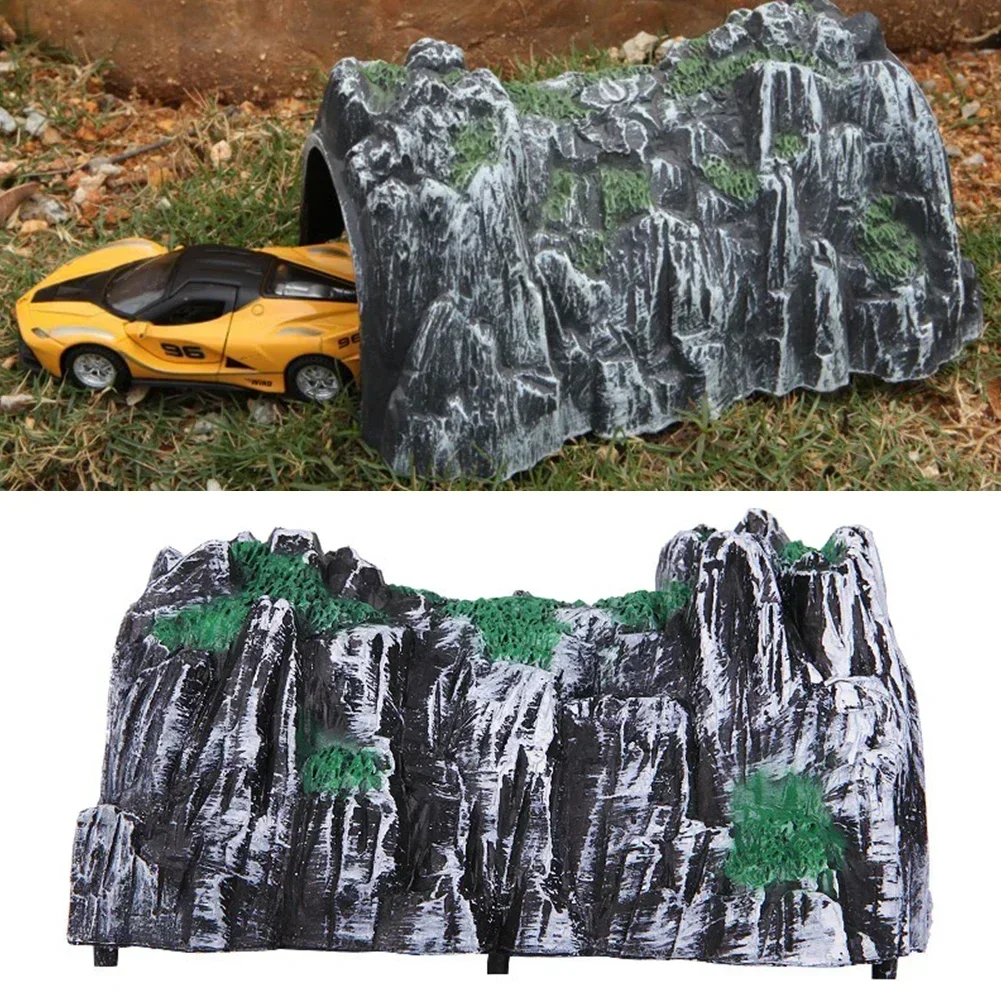 Plastic Rockery Tunnel Track Train Slot 1:87 Scale Model Toy Train Railway Cave Tunnels Sand Table Model Railway Accessories - Image 3