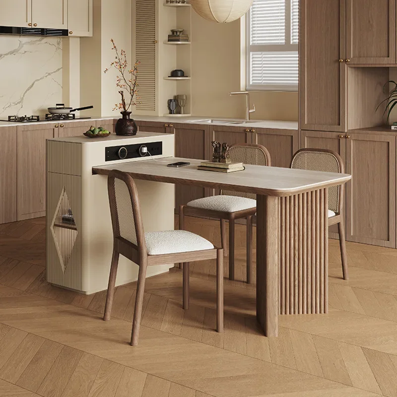 #Wood Chairs Dining Table Modern Restaurant Designer Kitchen Dining Table Office Lounge Writing Console Muebles Home Furniture