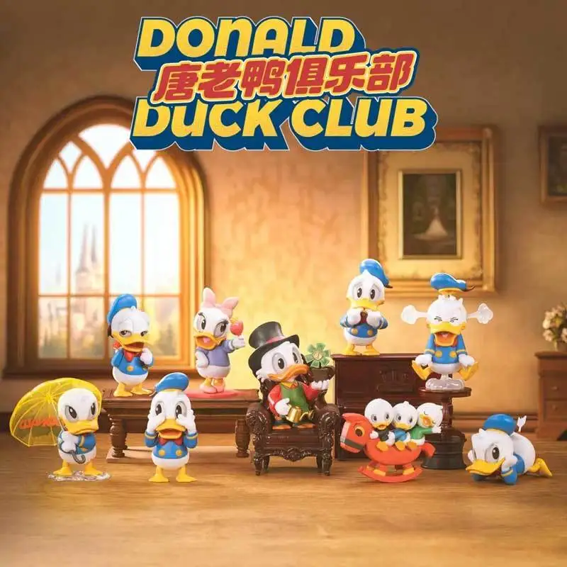

Hobbies Donald Duck Club Series Blind Box Handmade Trendy Toy Doll Gift Ornament Trendy Blind Box Toys