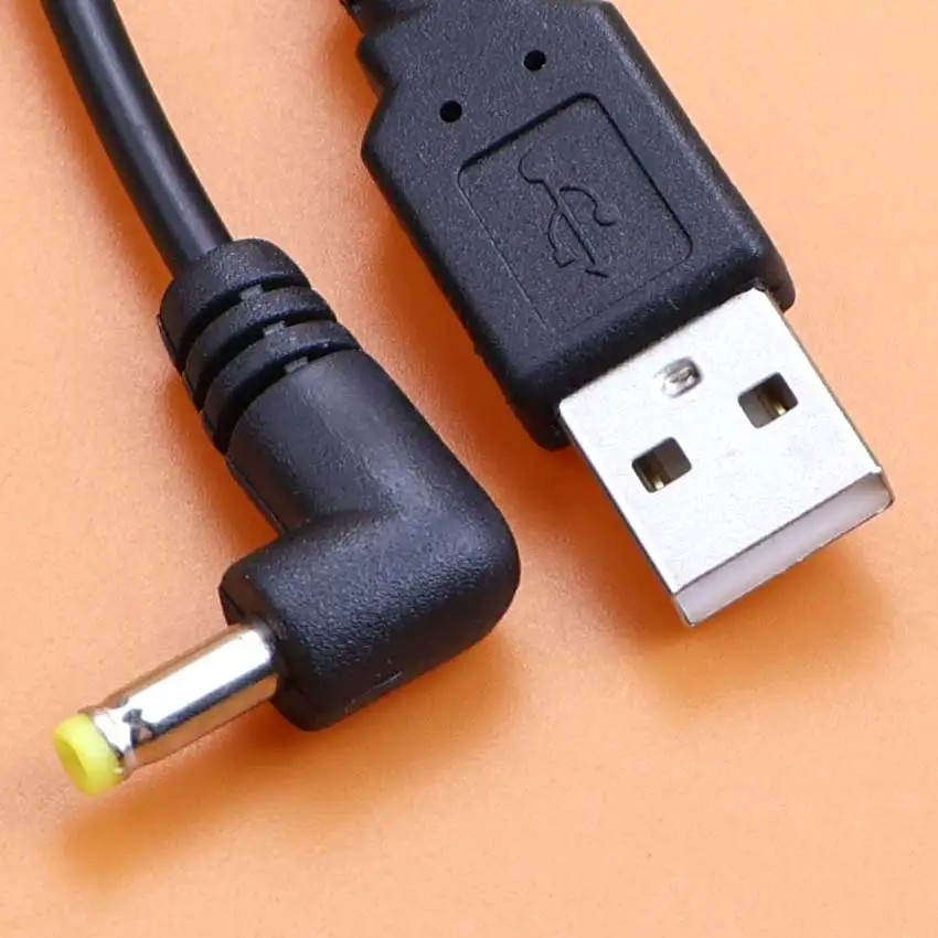 USB 2.0 A To DC 4.0x1.7mm Male Plug 5V 3A DC Power Charging Cord Cable For PSP 1000 2000 3000 Tablet Laptop Netbook Electronics