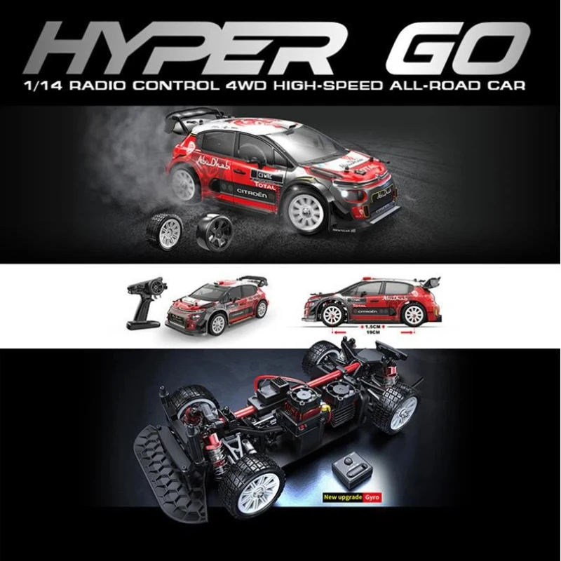1/14 14301 302 303 Cross Border Edition Racing Full Scale Brushless Remote Control Car Racing Body Hobby Collection Model Toy