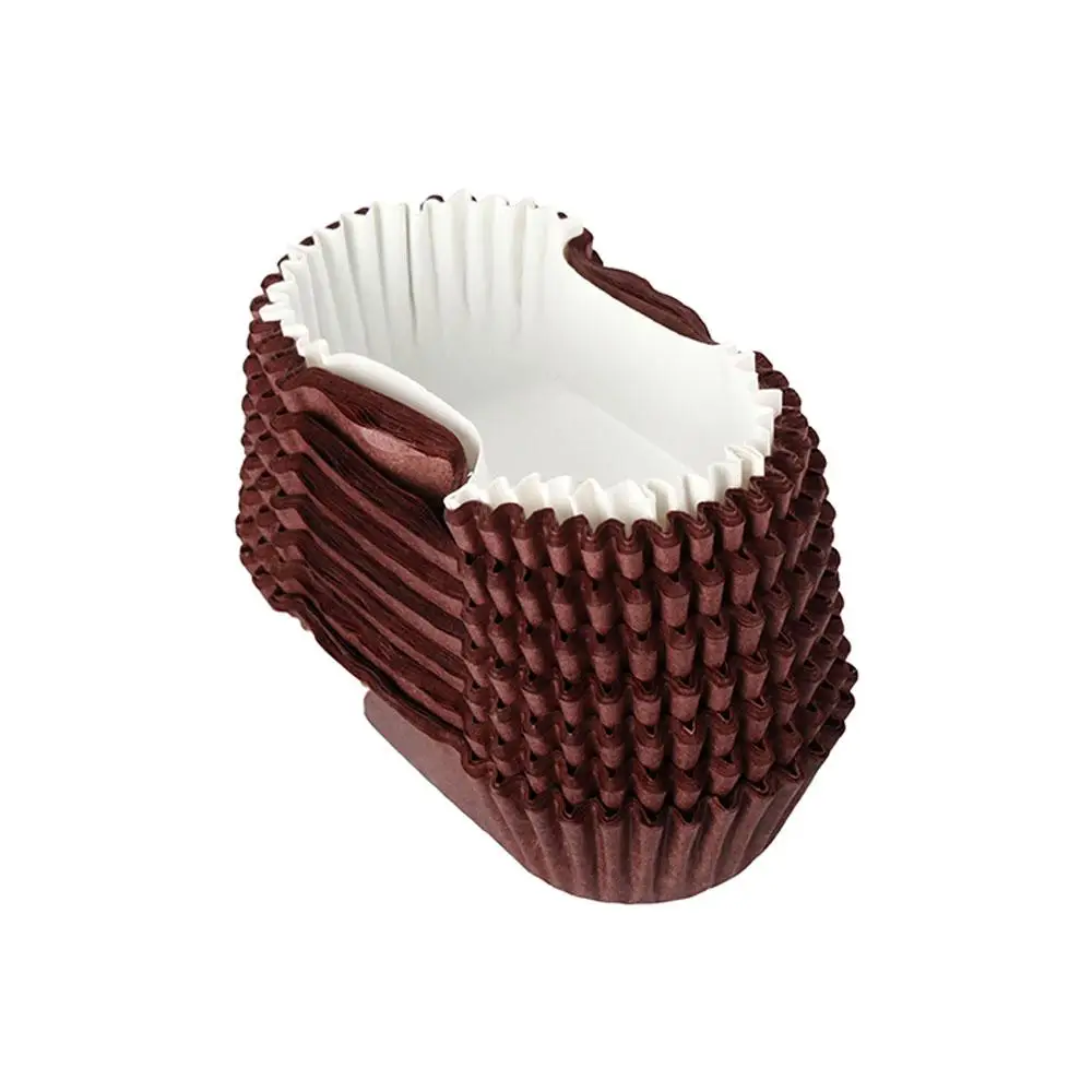 

Mini Disposable Oval Cake Mold Oilproof Paper Loaf Liners Baking Tools Kitchen Supplies Cupcakes Liners