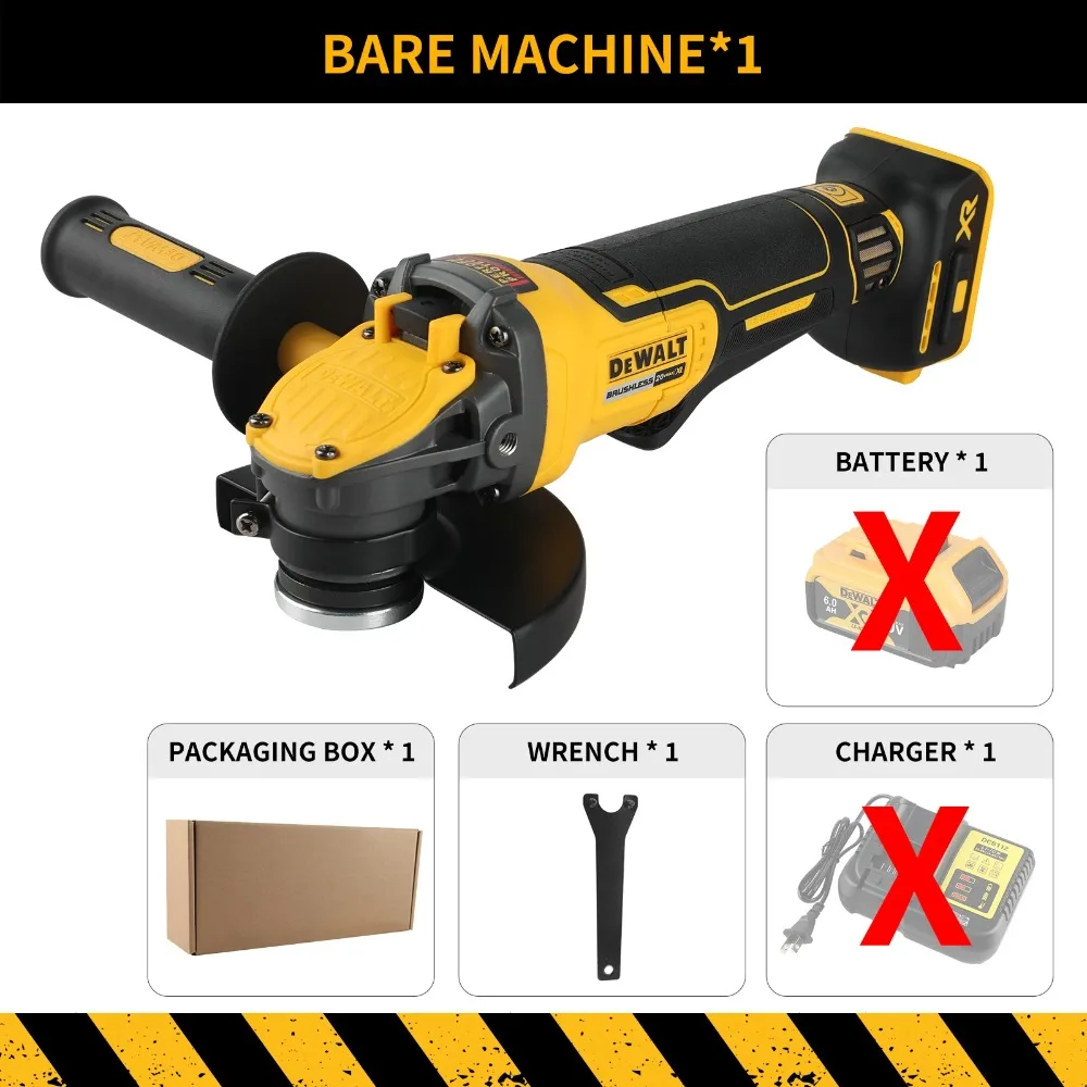 

2026 DEWALT DCG416 20V Max Brushless Cordless Grinder Bare Machine Tool for Cutting Applications