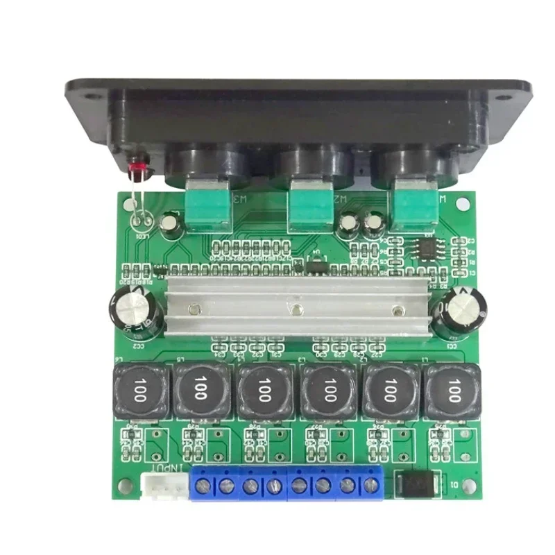 SOTAMIA TPA3116D2 Power Amplifier 2.1 Subwoofer Amplifiers 2x50W+100W Hifi Stereo Speaker Sound Amplificador Home Auido Amp