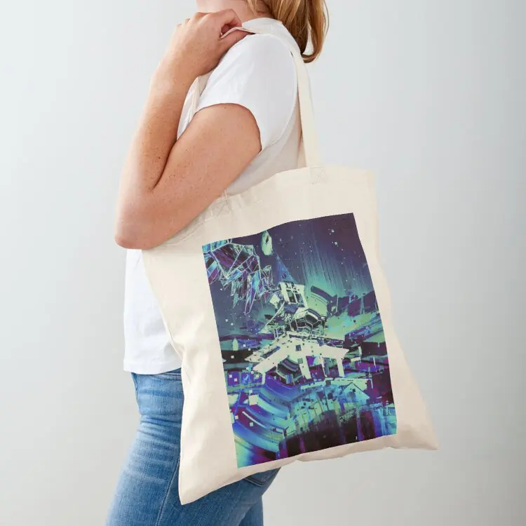 

Breaking the Lighthouse Tote Bag Big bag women shopping trolley bag Women's tote foldable reusable