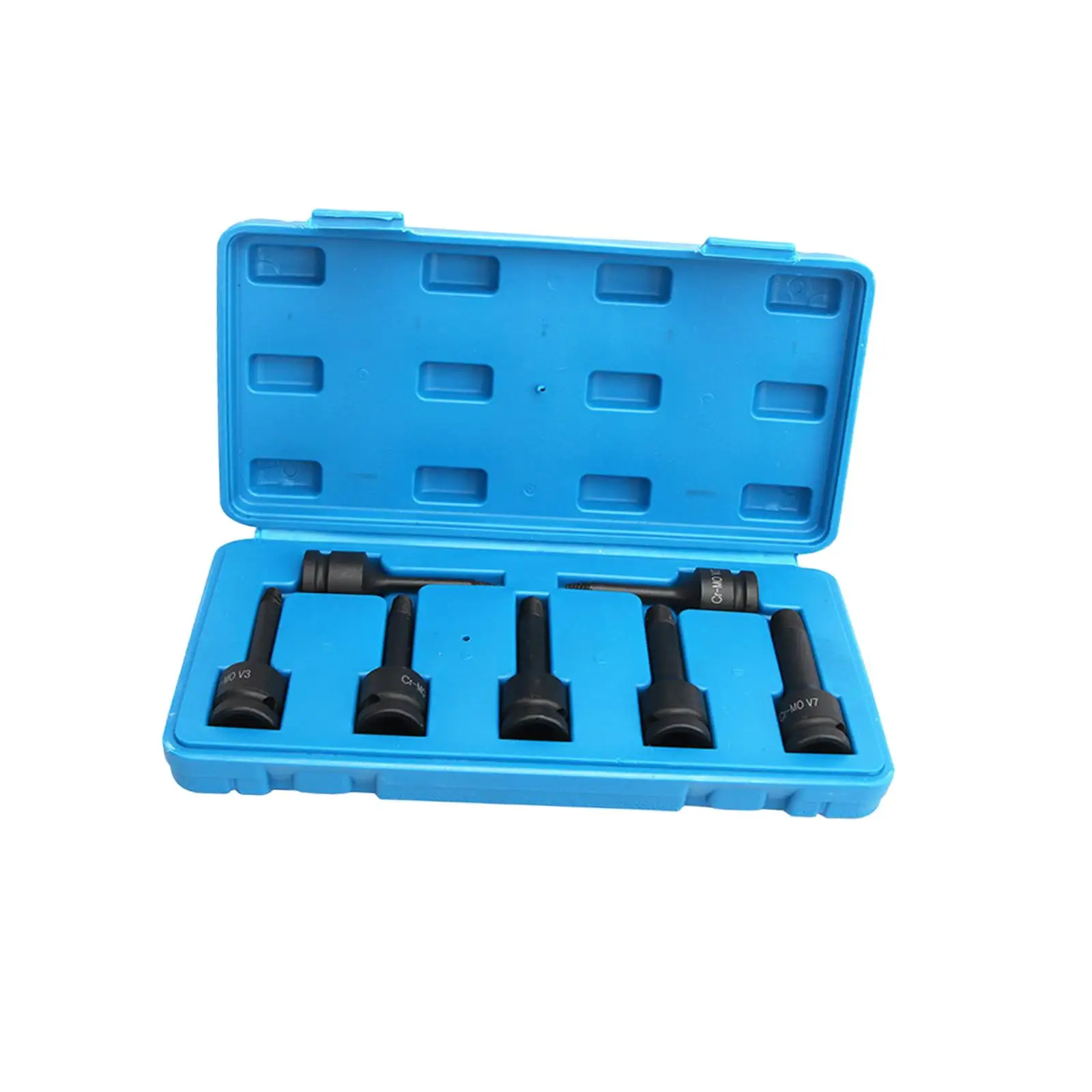 1/2 inch Drive Impact Hex Bit Set Pneumatic Wrench Hexagonal Drive Bits Kit