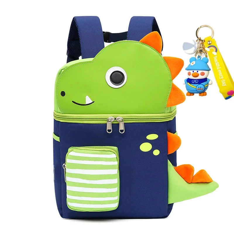 Mochilas de animales de dibujos animados para niños y niñas, mochilas escolares de dinosaurio de alta calidad para guardería, lindas mochilas escolares para niños