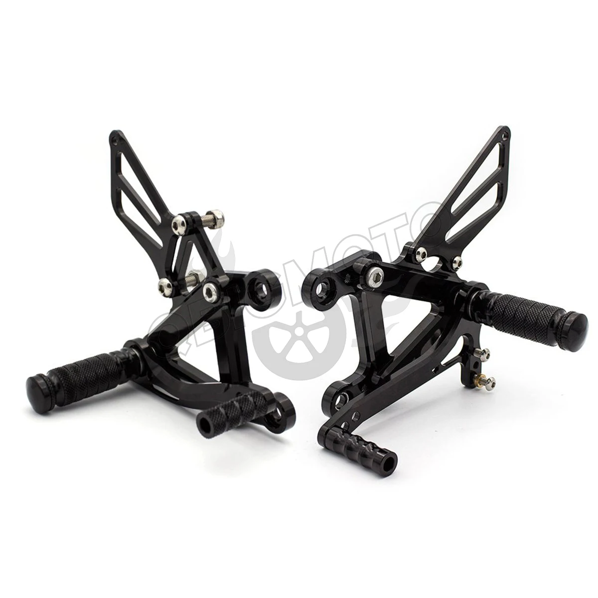 ZX6R ZX636 2003 2004 Motorcycle Rearset Footpeg Rear Footrest Foot Pegs Pedal Rearsets Adjustable FOR KAWASAKI Ninja ZX 6R 636 view 4