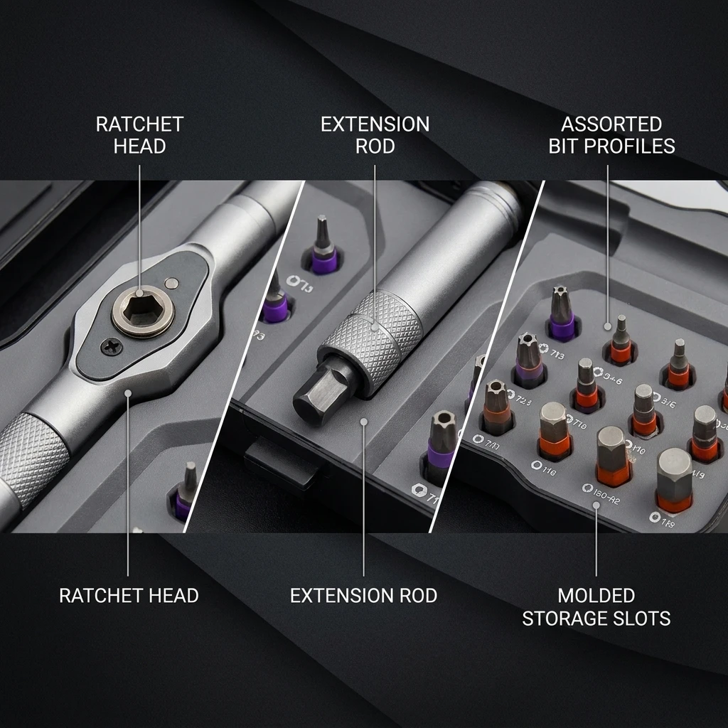 24-in-1 ratelsleutel schroeven - Screwdriver Set Precision recensie en prijs