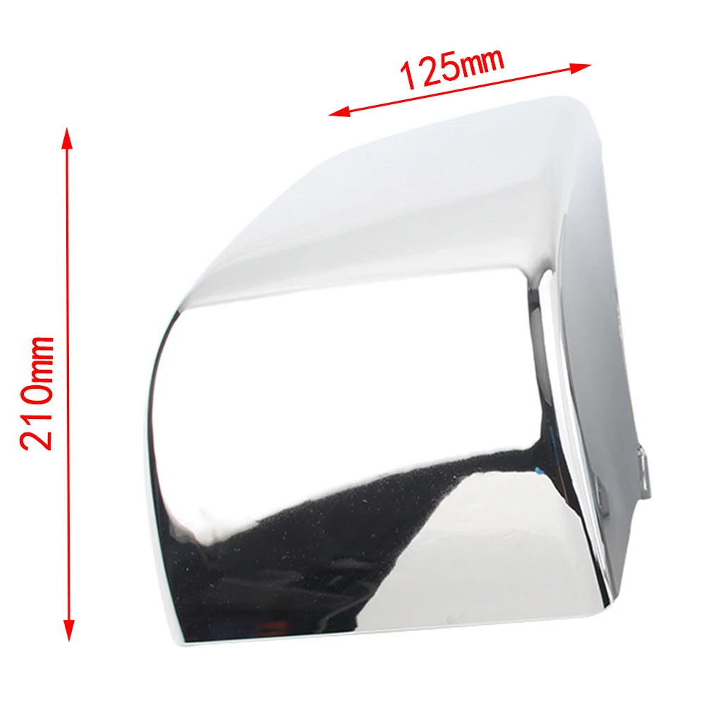 Chrome Motorcycle Battery Side Fairing Covers Aftermarket For Honda Shadow ACE 750 VT750 VT400 1997-2003