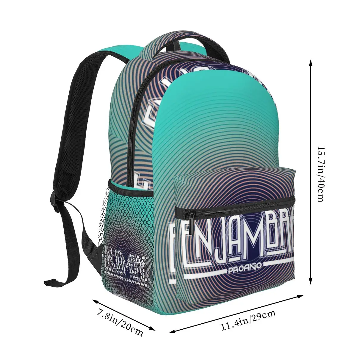 Enjambre Band Merch Backpack Student Boys Girls BookBag Kids School Bag Laptop Shoulder Bags for Men Women