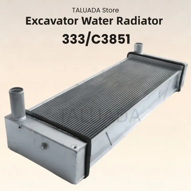 HOTSALE Water Radiator 333/C3851 For JCB JS220 JS220LC Excavator Coolant Assembly 333C3851 Cooling UNIT 1 Year Warranty