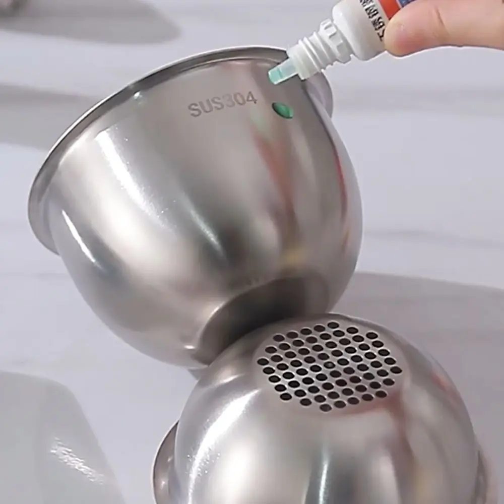 Aplasta de ajo de acero inoxidable 304, olla Manual para triturar ajo de gran capacidad con tapa, tazón para moler mortero a prueba de herrumbre, limón