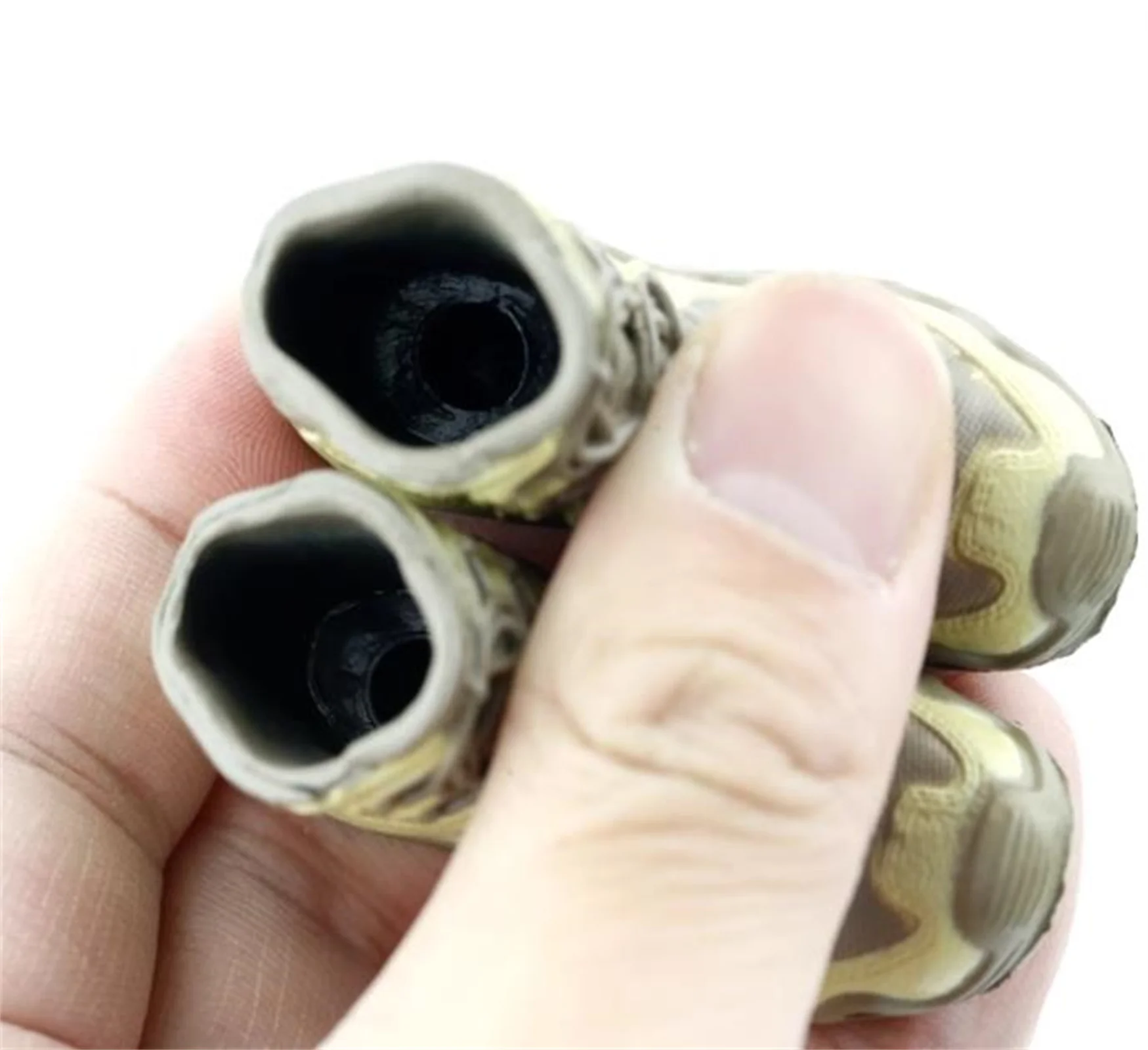 1/6 الأحذية القتالية العسكرية الحديثة نموذج الأحذية الصحراء الرمال اللون نموذج اللعب الجندي نموذج صالح 12 "عمل الشكل جمع #4